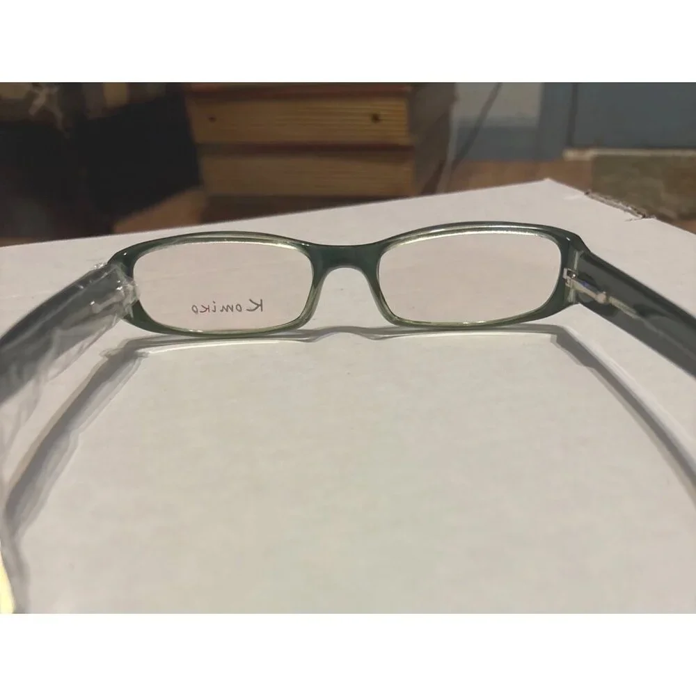 Rectangle Eyeglasses Frames Komiko DB1032 Green & Blue Ombre NWOT, Professional